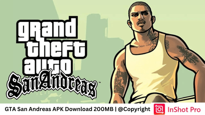 GTA San Andreas APK Download 200MB