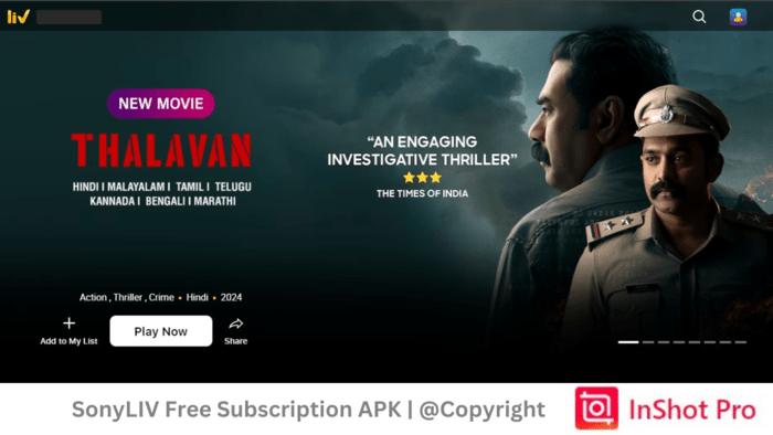 SonyLIV Free Subscription APK