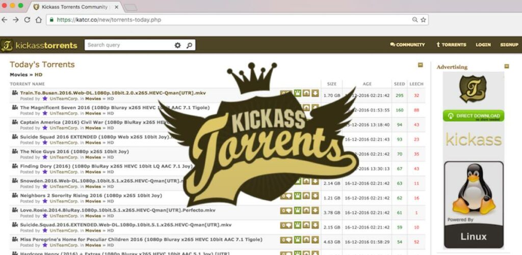  KickAssTorrents