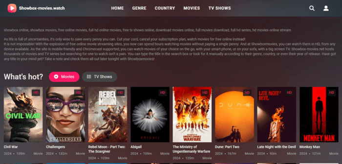 Showbox