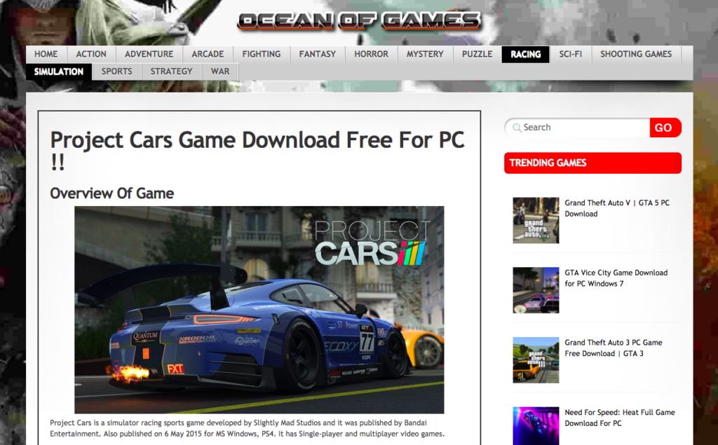 Ocean Of Games