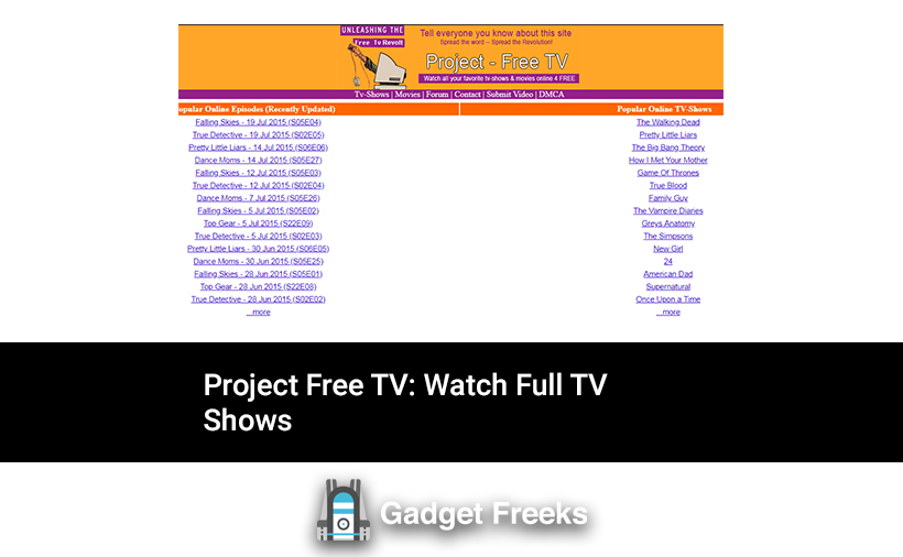 Project Free Tv