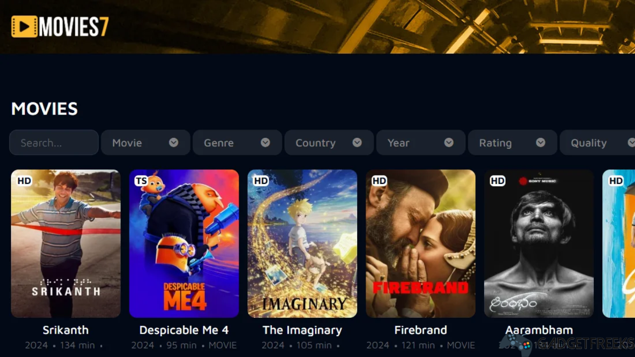Best 7 Alternatives to Movies7