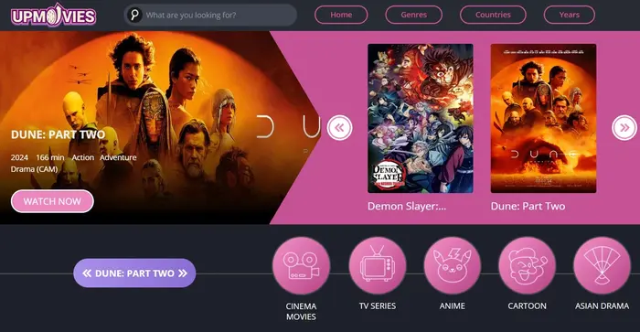 UpMovies