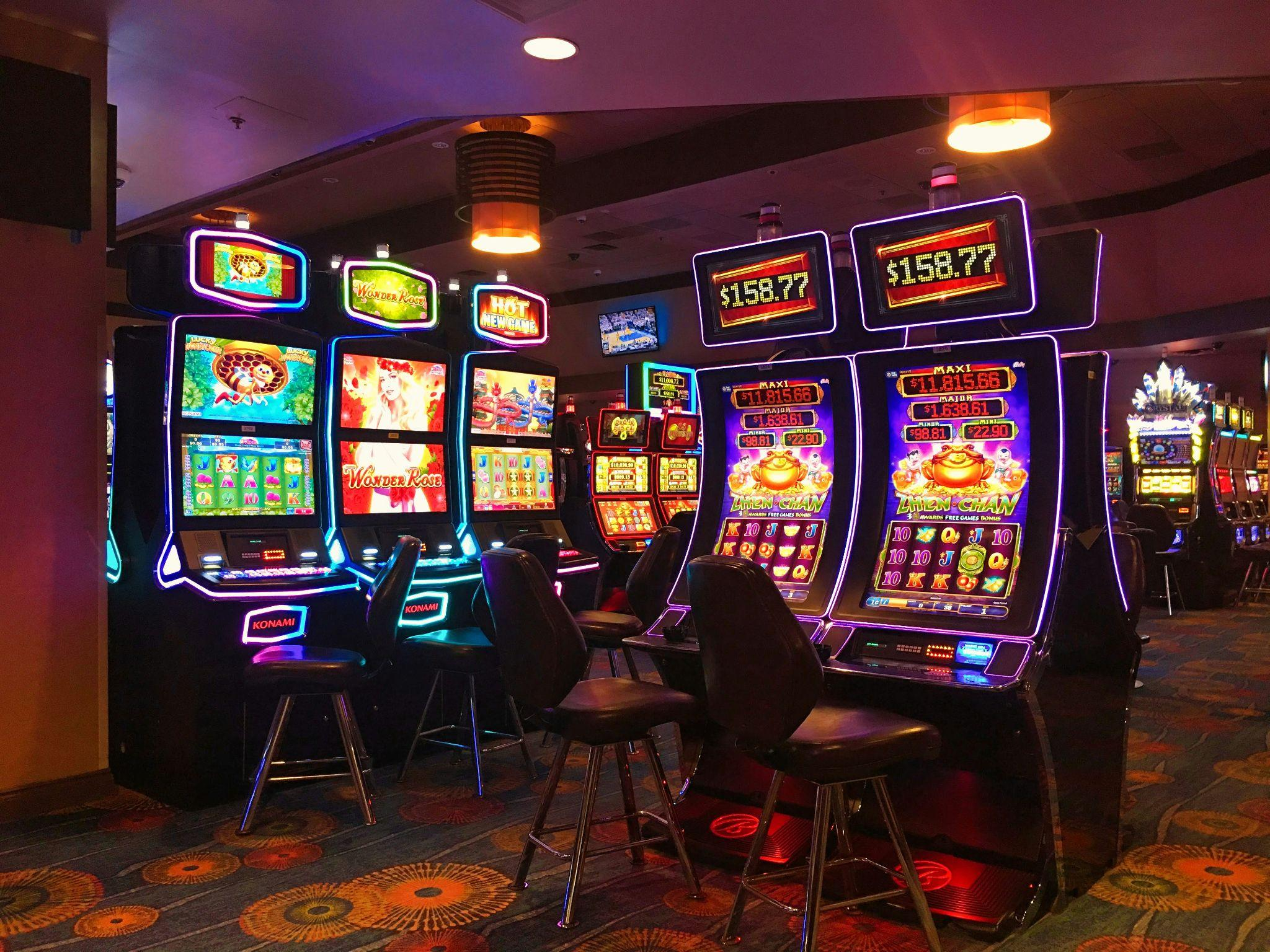 Where can you try free slots