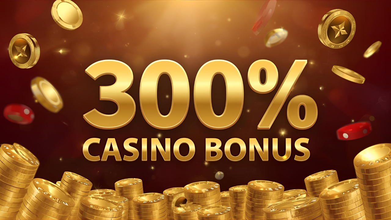 300% Casino Bonus