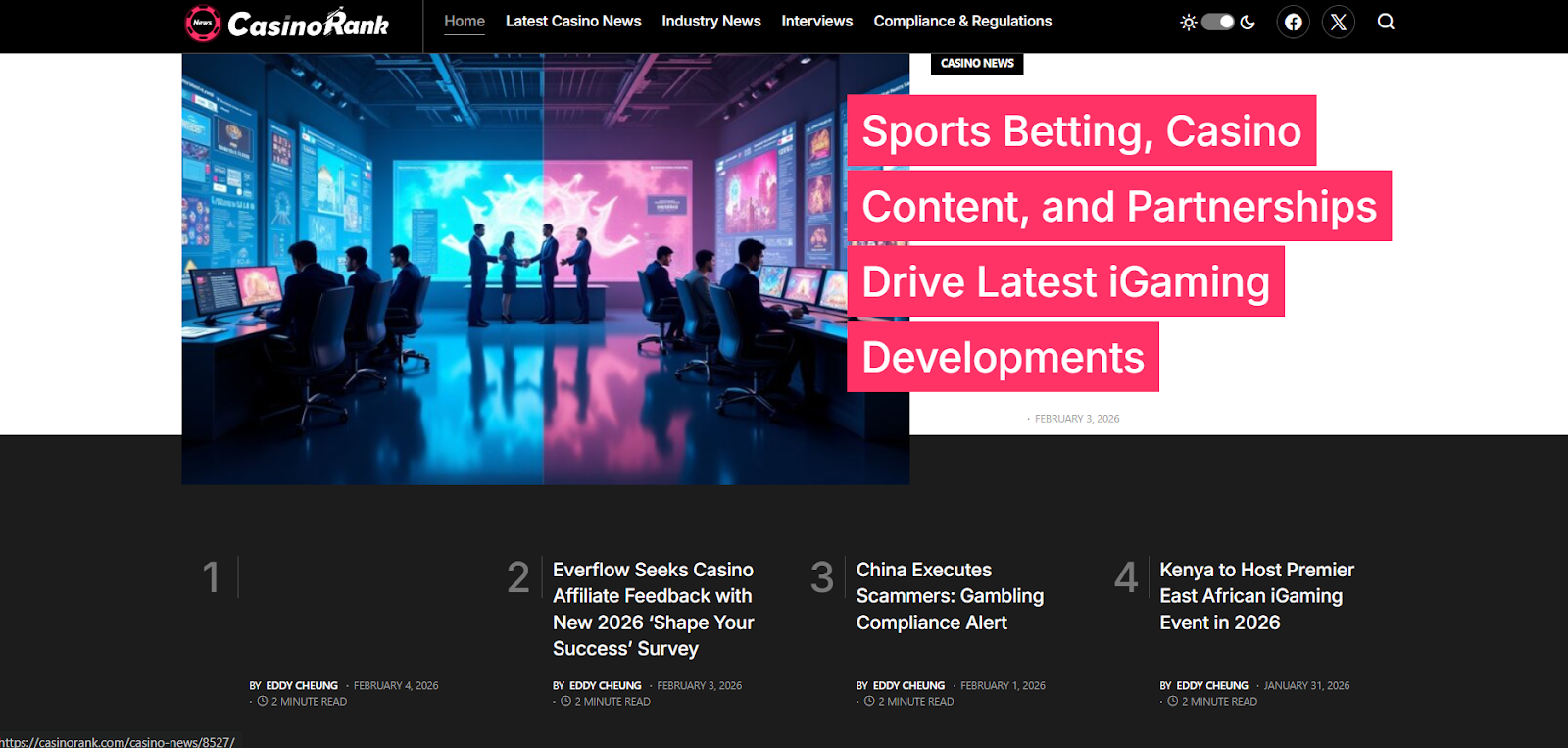 CasinoRank — Casino Comparisons and Rating