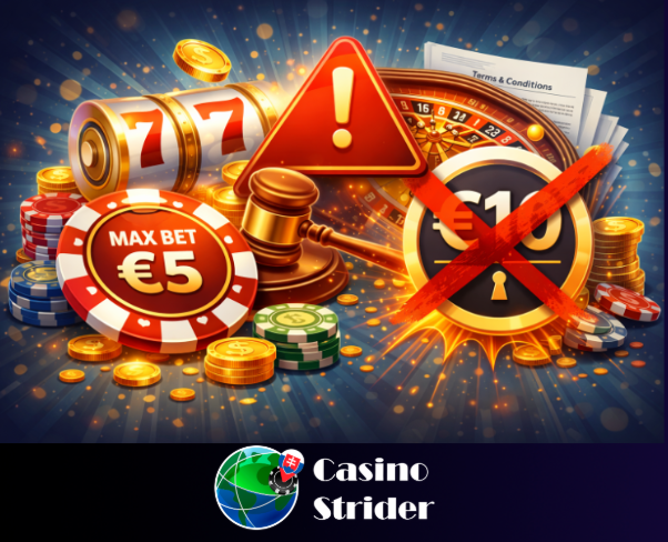 Maximum bet per spin or round