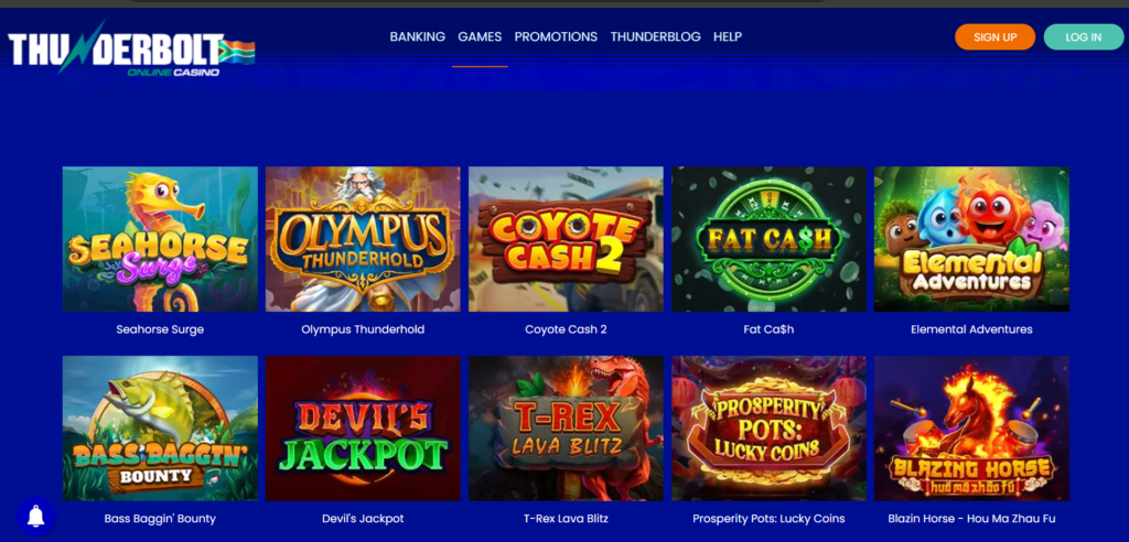 Thunderbolt Casino vs Sun City